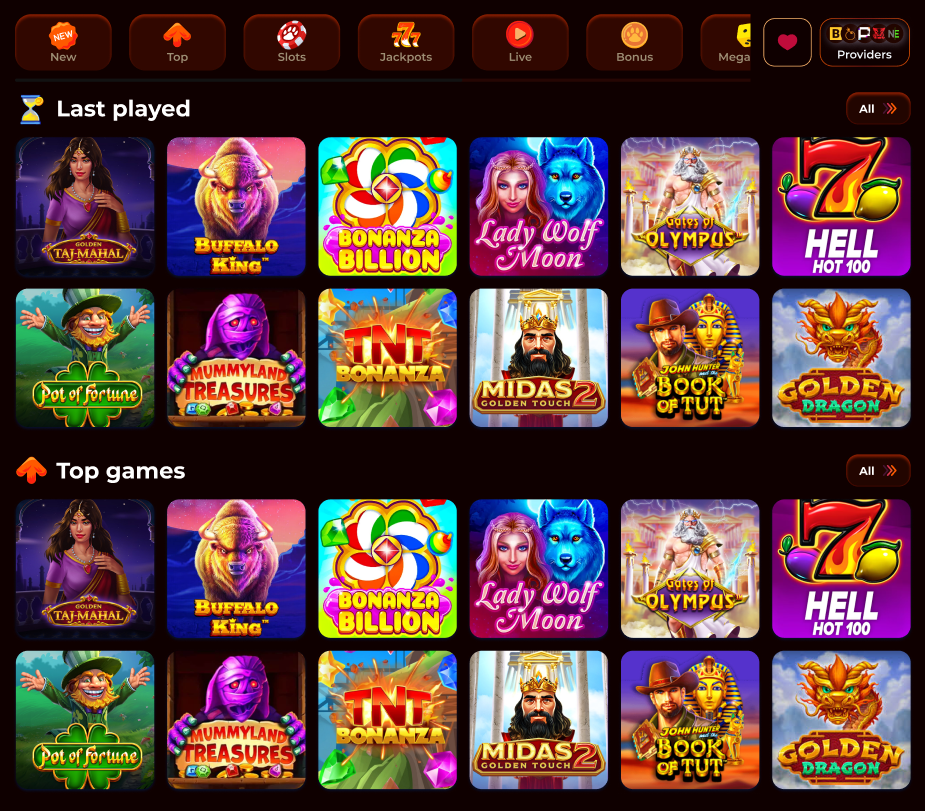 Slots och live casino hos Kitsune Sverige